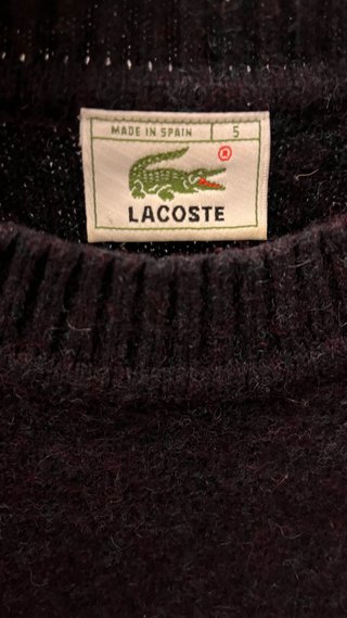 Jersey Lacoste azul marino