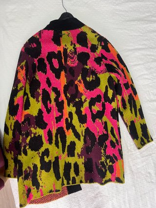 Cárdigan Desigual Multicolor Talla XL y pantalón