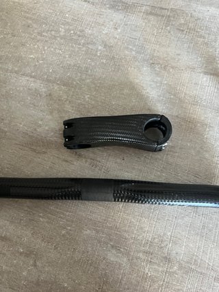 Potencia de manillar Carbono