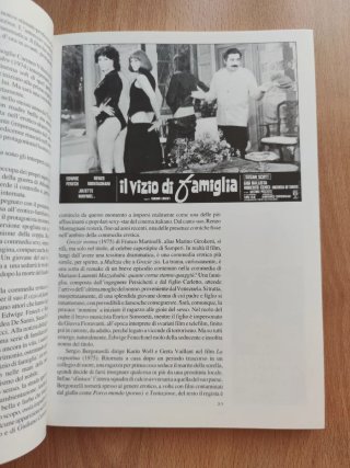 Revista libro Malizie perverse cine erótico italia