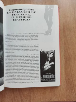 Revista libro Malizie perverse cine erótico italia