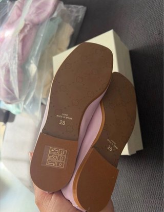 Bailarinas Mi Canesú Nuevas Rosa Talla 28