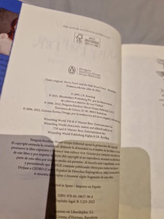 Harry Potter y el misterio del Príncipe (20 Ani...