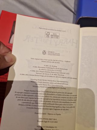 Harry Potter y el misterio del Príncipe (20 Ani...
