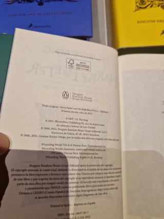 Harry Potter y el misterio del Príncipe (20 Ani...