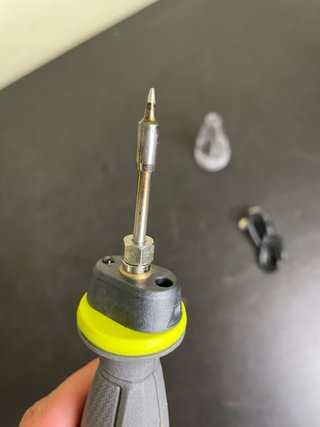 Soldador de litio USB RYOBI RSI4-120G de 480°