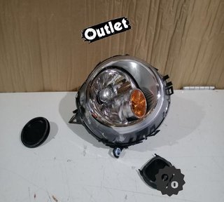 NM FARO DCH MINI R56 06-10 FONDO CROMO INTERMITENTE NARANJA
