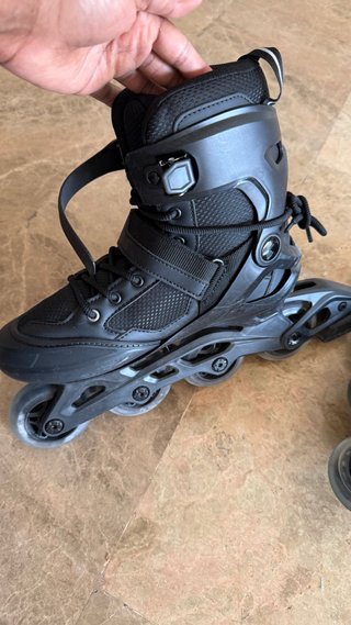Patines en línea negros T/38