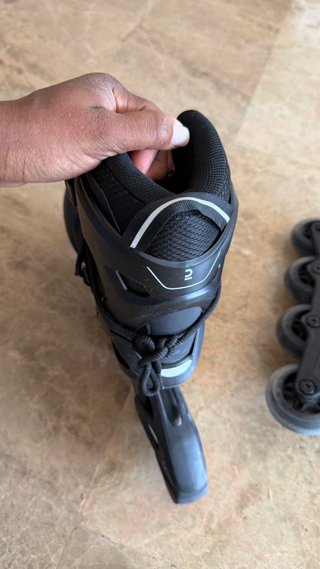Patines en línea negros T/38