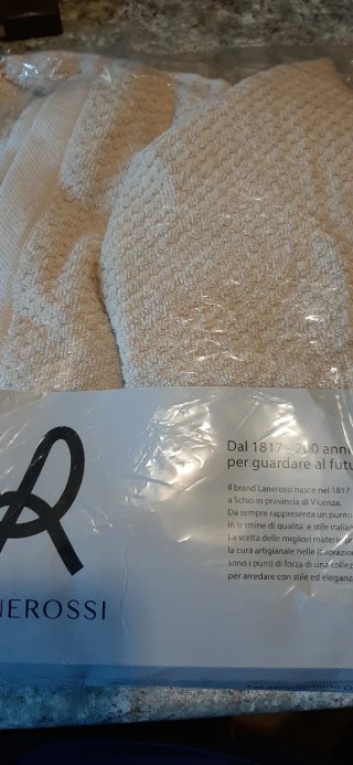 Set Asciugamani Ospite e Viso Lanerossi Beige
