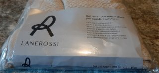 Set Asciugamani Ospite e Viso Lanerossi Beige