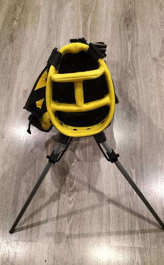 Bolsa Golf Nike Trípode Negro/Amarillo