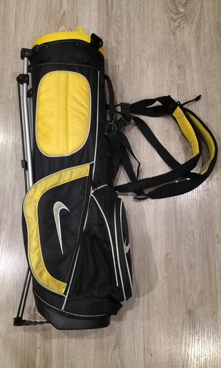 Bolsa Golf Nike Trípode Negro/Amarillo