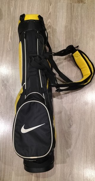 Bolsa Golf Nike Trípode Negro/Amarillo