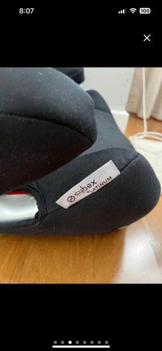Silla Cybex Solution Q2 Fix Negra