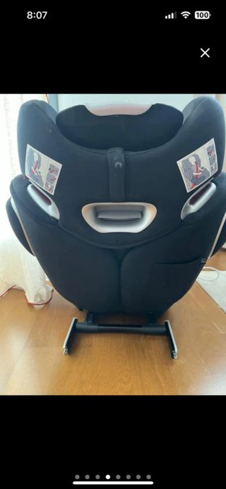 Silla Cybex Solution Q2 Fix Negra