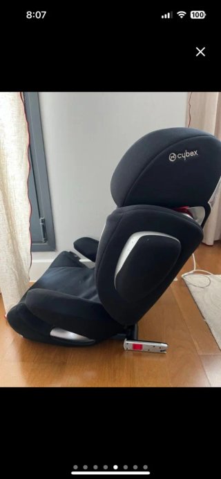 Silla Cybex Solution Q2 Fix Negra