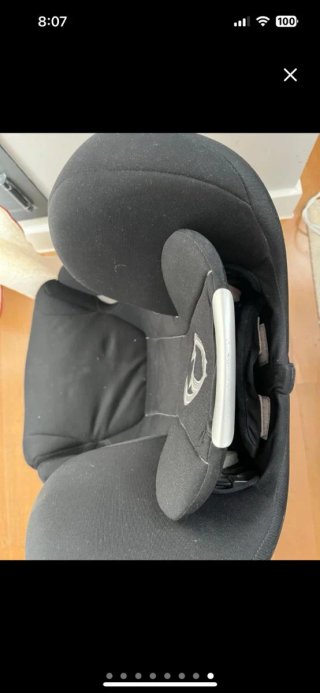 Silla Cybex Solution Q2 Fix Negra