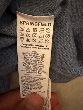 Jersey Springfield azul