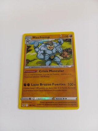 Carta Pokémon Machamp Básico PS 150
