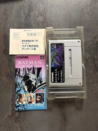Batman Returns Konami SNES Juego