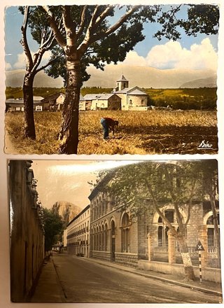 Lote Postales Antiguas Viajeras