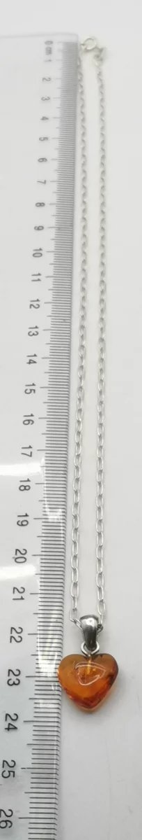 Colgante Corazón y Cadena Plata 925
