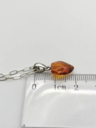 Colgante Corazón y Cadena Plata 925