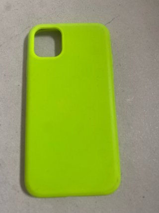 Custodia per telefono verde neon. iPhone 11