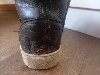 Botas Moto Alpinestars Cuero Marrón, 42