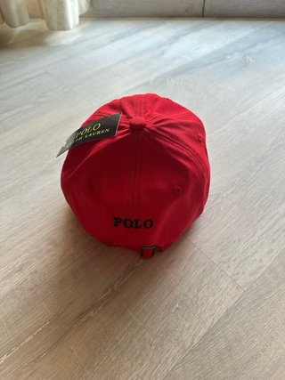 Gorra Polo Ralph Lauren Roja Nueva con etiqueta