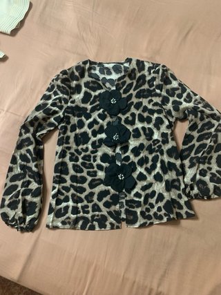 Lola Casademunt Blusa Animal Print