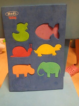 Juego de encaje Hero Baby animales
