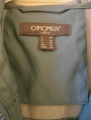 Parka Impermeabile Camomilla Italia - Grigio Avio