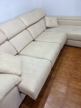 Sofá Chaiselongue Beige
