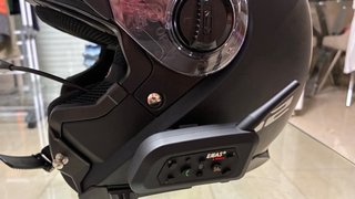 Casco Moto LS2 Negro + intercambiador.