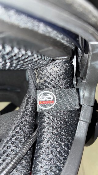 Casco Moto LS2 Negro + intercambiador.