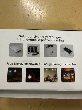 Placa solar con Power Bank