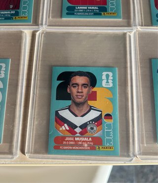 Lote 6 cromos Mundial 2026 las grandes estrellas