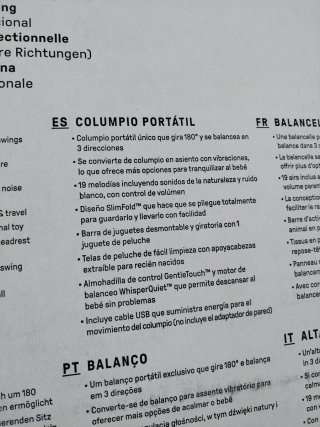 Columpio Portátil Ingenuity