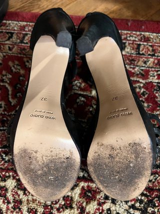 Scarpe Stelio Malori Pelle Nere Tg 37