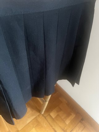 Minifalda plisada. Talla S.