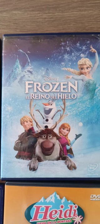 7 DVDs Películas Infantiles Disney y Heidi