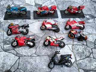 Colección de motos a escala
