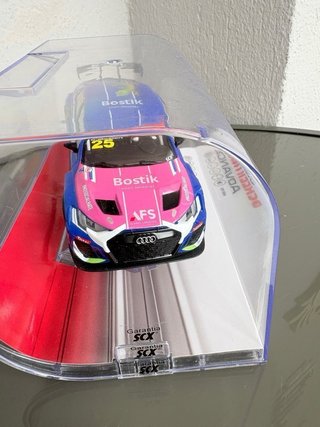 COCHE SCALEXTRIC AUDI RS3 BOSTIK NUEVO