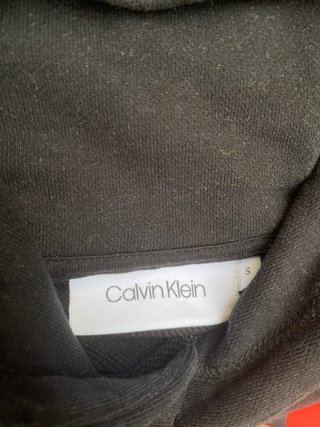 Sudadera Calvin Klein Negra Talla S