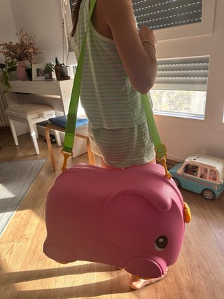 Maleta infantil elefante Molto rosa