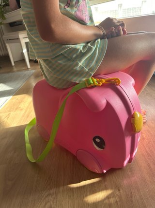 Maleta infantil elefante Molto rosa