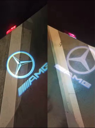 Luces LED Puerta Mercedes AMG