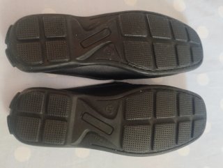 Zapatos Mocasines Piel Mujer azul marino